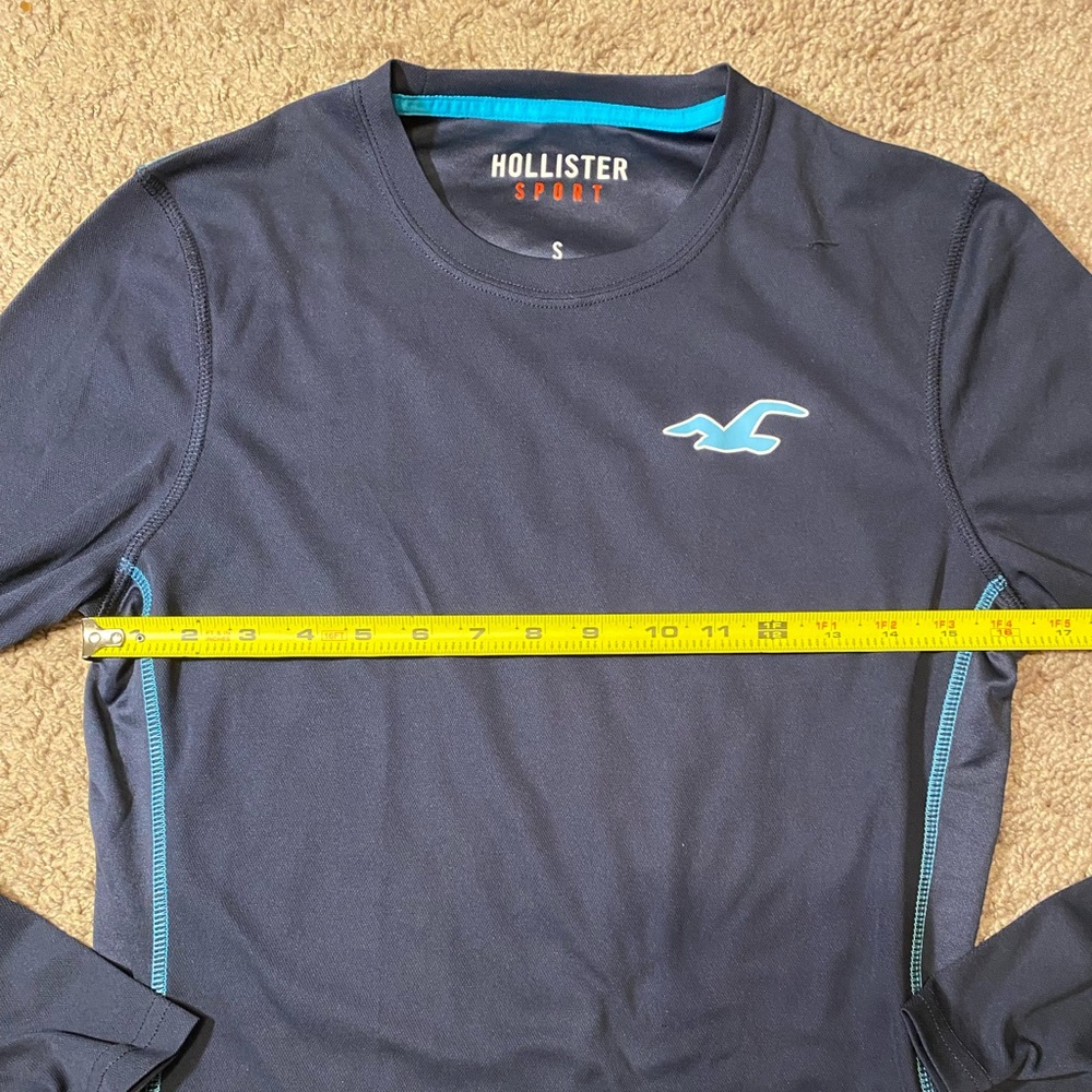 🤑SOLD🤑Hollister Sports Activewear Tee Adult Mens Size Small Bird Logo Shirt - Picture 7 of 10